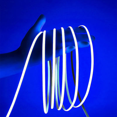 100lm/w DC 12V24V 8mm 320leds Azul Flexível COB LED Strip Light para armário quarto Iluminação de cozinha Decoração