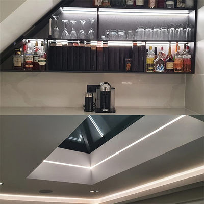 480Leds 6500K Lâmpadas LED flexíveis COB para decoração de interiores em voltagem 12V/24V