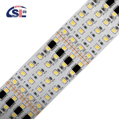 Fluxo de água corrente 12v24v 8mm 120 leds 3000K-6500K Electroplate SMD2835 Led Strip Light