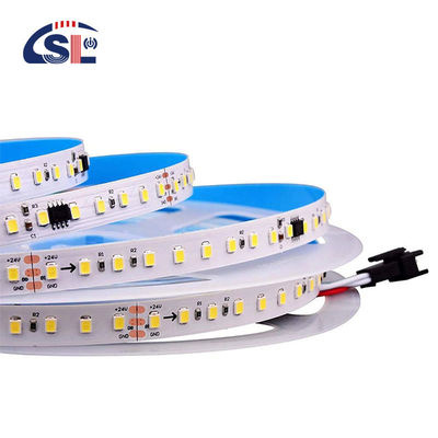 12v24v 8mm 120leds 4000K Natural Electroplate SMD2835 LED luz de faixa com Dimmer