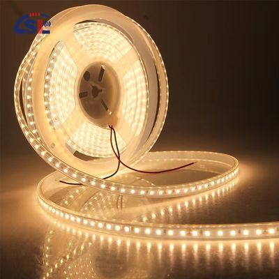 180 leds 10mm Alto brilho 110v220v 3000K IP67 à prova d'água SMD2835 Led Strip Light