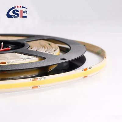 IP20 DC12V24V 8mm10mm Largura 480Leds 3000K4000K6500K Flexível COB Led Strip Light para decoração exterior e interior