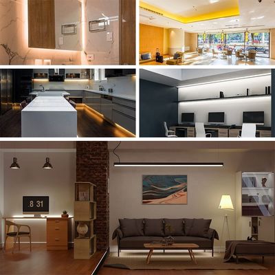 IP20 DC12V24V 8mm10mm Largura 480Leds 3000K4000K6500K Flexível COB Led Strip Light para decoração exterior e interior