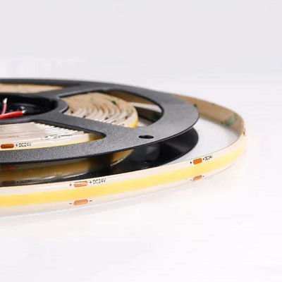 50000 horas de vida útil COB LED Strip Light com cor branca natural e quente