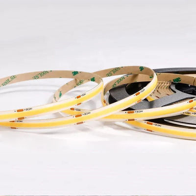 50000 horas de vida útil COB LED Strip Light com cor branca natural e quente