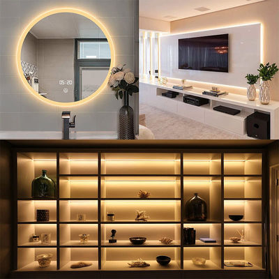 5V 8mm 320leds 4000K 1cm um corte IP65 impermeável Electroplate flexível COB Led Strip Light