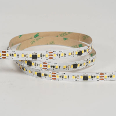 12v24v 8mm 6500K Branco 120 leds Electroplate SMD2835 Led Strip Light com CRI Ra 90