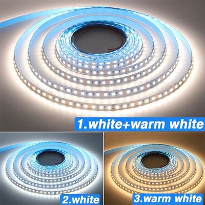 CCT 12V24V 8mm 120leds 3000K-6500K 35Copper Led Strip Light para TV Backlight Cabinet