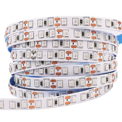 Controle táctil 8mm 120leds 3000K Branco Quente SMD2835 Luz de Faixa LED para Decoração de Interiores