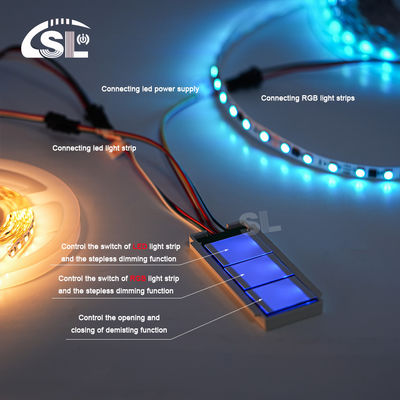 8mm 2811 60Ds DC12V RGB LED Light Strip para ambiente e residencial