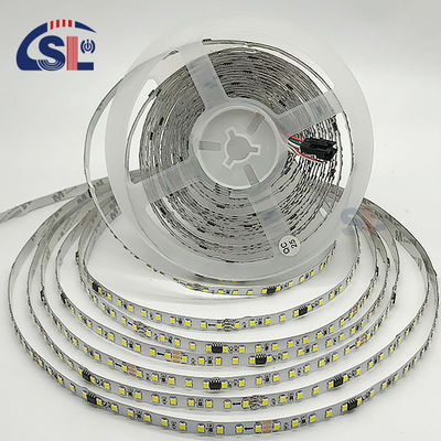 DC12V 24V SMD2835 Electroplate PCB 120Ds 8mm Ra 80 4000K LED Light Strip para Domicílio