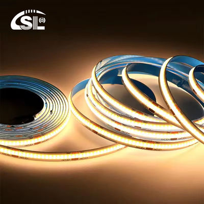 COB LED Strip Light IP20 8mm Largura 12V24V 320leds 3000K4000K6500K para sala de estar da cozinha