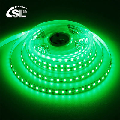 IP20 Classificação Alto brilho Personalizado 5V 120LEDs Verde Uma Luz Um Corte Electroplate SMD2835 LED Strip Light