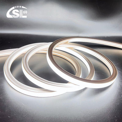 48V 16x16mm Forma plana Curvatura vertical IP65 LED à prova d'água Neon Flex 6000K