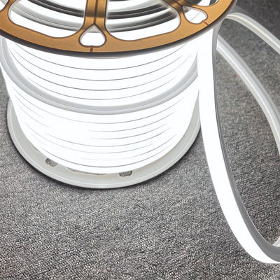 48V 16x16mm Forma plana Curvatura vertical IP65 LED à prova d'água Neon Flex 6000K