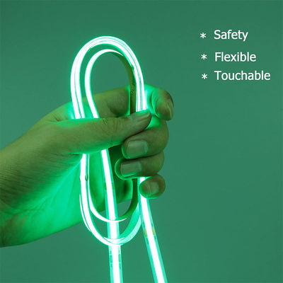 DC12V24V 480LEDs Ra90 8mm10mm Largura Verde Flexível COB LED Strip Light para iluminação