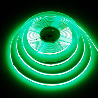 DC12V24V 480LEDs Ra90 8mm10mm Largura Verde Flexível COB LED Strip Light para iluminação