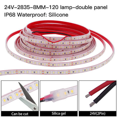 10mm 180leds 3000K IP67 Tabela de corte a óleo SMD2835 Luz de faixa LED