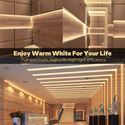 DC12V24V 8mm10mm 320leds 3000K Quente flexível COB Led Strip Light para decoração interior
