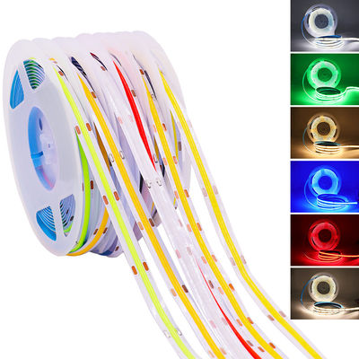 Personalização Alto brilho COB LED Strip Light com índice de renderização de cores Ra de 90
