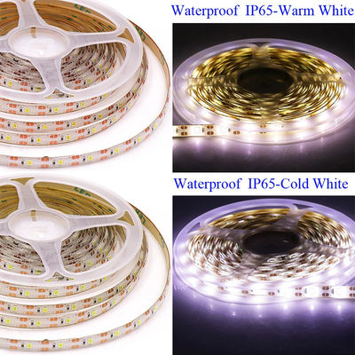 IP65 à prova d'água 5V 120 leds 8mm 3000K Electroplate Branco Quente SMD2835 Led Strip Light