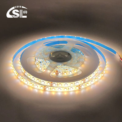10mm 240 leds 3000K-6500K CCT impermeável ip65 dupla cor SMD2835 Led Strip Light 12v24v
