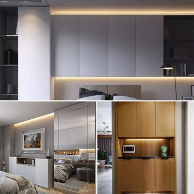 Hotel 5V 8mm 320leds 4000K Natural 1cm um corte IP65 impermeável Electroplate flexível COB Led Strip Light