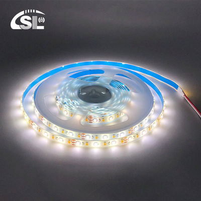 10mm 240 leds 3000K-6500K CCT impermeável ip65 dupla cor SMD2835 Led Strip Light 12v24v