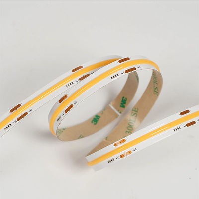 Ra 70/80/90 CCT COB Led Strip Light 8mm10mm 608leds 3000K-6500K para gabinete de iluminação de TV