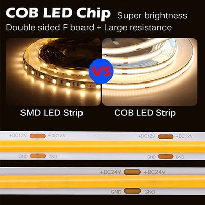 Lâmpadas de Luz Tipo de Item Alto brilho impermeável Personalização COB Luz de Faixa LED