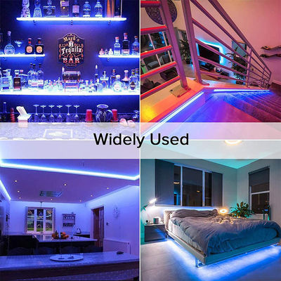 5v 8mm 120 leds Vermelho Ouro Amarelo Gelo-Azul Azul Verde Roxo Roxo Electroplate colorido SMD2835 Led Strip Light