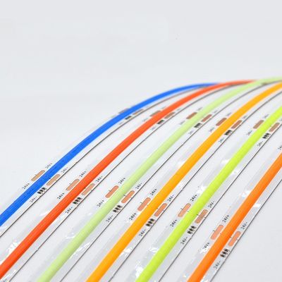 320LEDs Vermelho Ouro Amarelo Gelo-Azul Azul Verde Roxo Colorido Flexível COB LED Strip Light