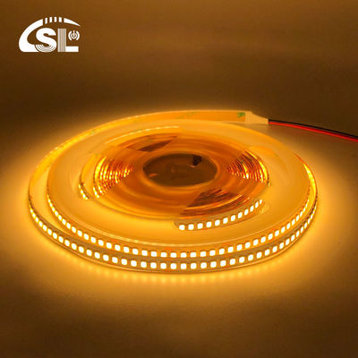 Alto brilho 24v 140 leds 8mm 2700K placa de eletroplata quente SMD2835 LED Strip Light