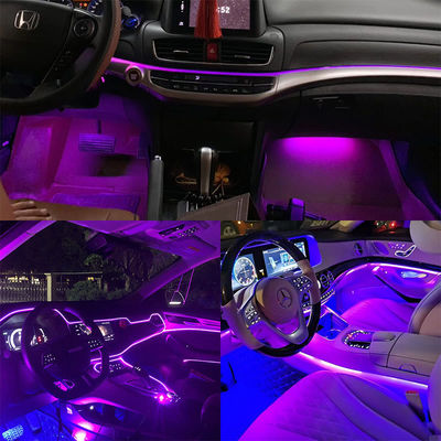Modo de controlo Wifi 12v24v 8mm 320leds Roxo Alto brilho COB LED Strip Light 0.06kg