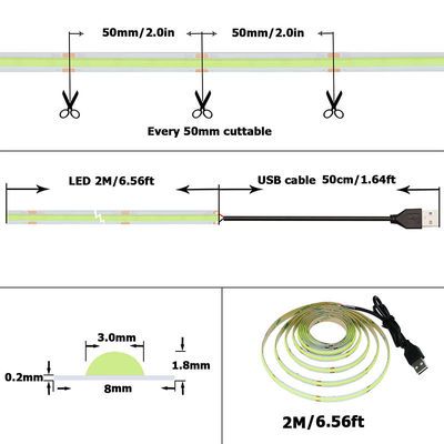 Lâmpada LED verde 8mm 320leds 12v24v para longa vida útil ao ar livre e interior