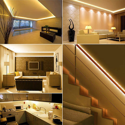 110v220v 10mm 240leds 3000K4000K6500K Flexível Tabela de corte por impressão SMD2835 LED Strip Light
