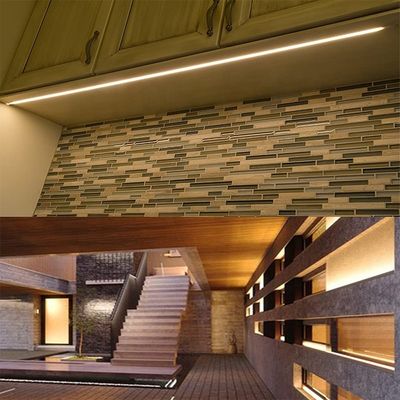 10W/m ou Walt personalizável por metro COB LED Strip Light para cozinha e sala de estar