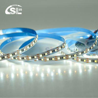 Temperatura de cor ajustável Luz de tira LED 120 LEDs/m Dual Color 8MM Não impermeável