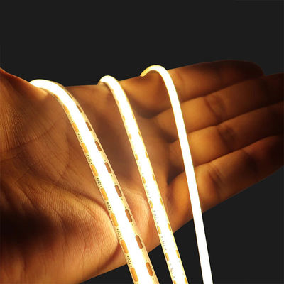 Alto brilho DC12V24V 8mm10mm 480Leds 3000K Quente COB LED Strip Light NO-impermeável