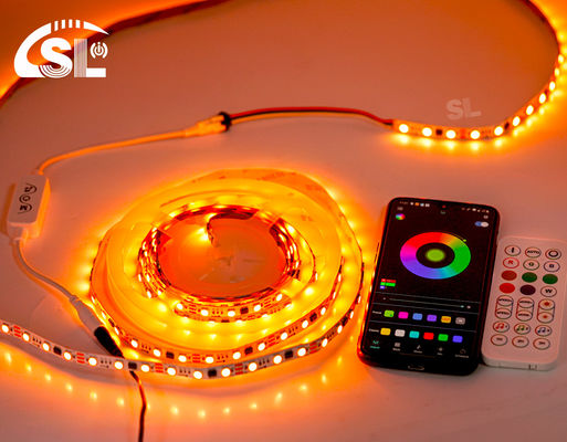 Crie o ambiente perfeito em casa com o controlador RGB de controle fácil e o aplicativo Bluetooth