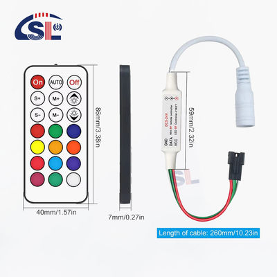 Crie o ambiente perfeito em casa com o controlador RGB de controle fácil e o aplicativo Bluetooth
