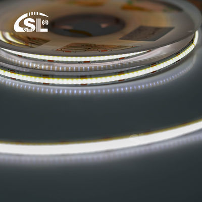 Lâmina LED não-impermeável 24v COB 320Ds 8mm Ra 80 CCT Tricolor Cob
