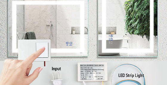 Lâmina LED não-impermeável 24v COB 320Ds 8mm Ra 80 CCT Tricolor Cob