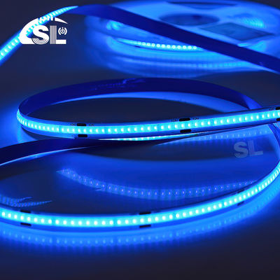 Lâmpada de banda LED de alta luminosidade DC12V24V COB azul-gelo para hotéis e decoração interior
