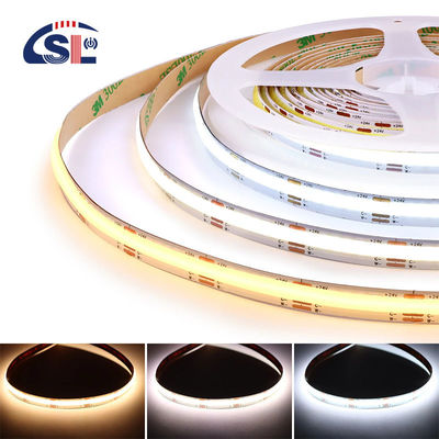 608 LEDs de poupança de energia FOB COB Flexível LED Strip Light com DC 12V 24V Voltagem de entrada