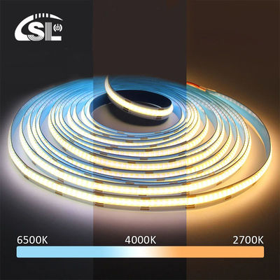 608 LEDs de poupança de energia FOB COB Flexível LED Strip Light com DC 12V 24V Voltagem de entrada