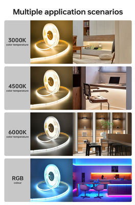 Controle do sensor COB 320Ds 8mm Ra 80 4000K LED Light Strip SL- COB-03208D40