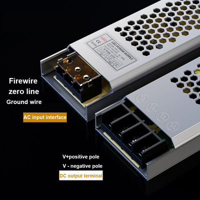 1A 2A 3A 5A 8.5A 10A 15A 20A 25A 30A 40A 50A 60A AC DC Fornecimento de energia de comutação 5V 12V 24V 36V 48V