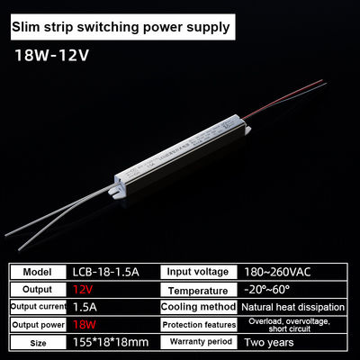 1A 2A 3A 5A 8.5A 10A 15A 20A 25A 30A 40A 50A 60A AC DC Fornecimento de energia de comutação 5V 12V 24V 36V 48V