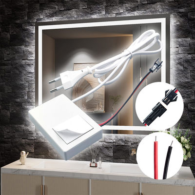 Compatível AC110V/220V Single Button Touch Sensor Switch para espelhos de banheiro inteligentes